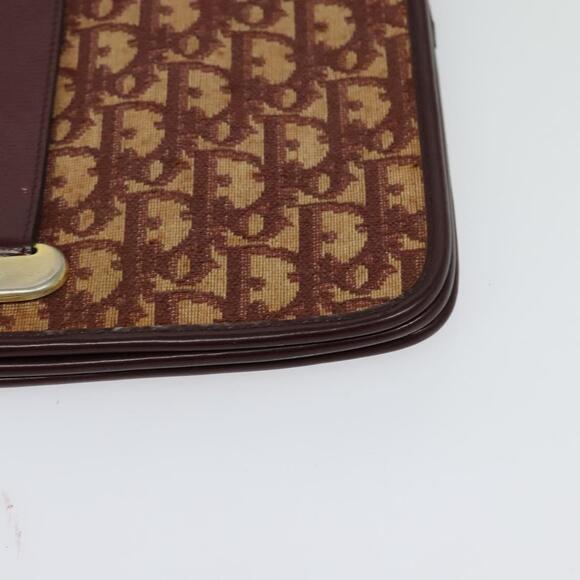 DIOR Trotter Canvas Shoulder Bag Red - Picture 9 of 11